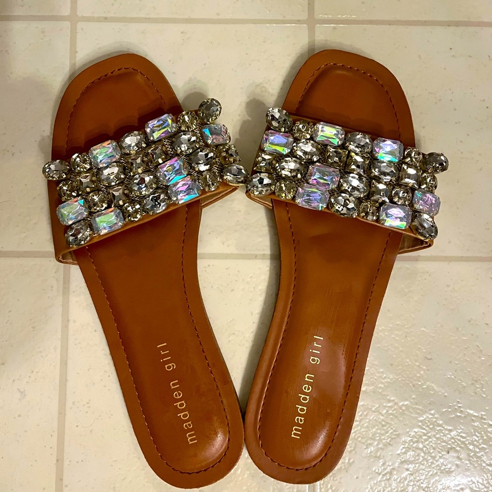 Madden Girl Gemstone Sandals Size 9